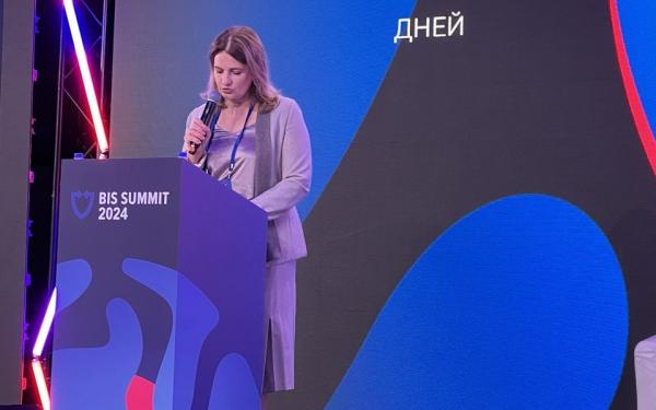 BIS Summit 2024. На фото: президент группы компаний "Инфовотч" (InfoWatch) Наталья Касперская